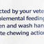 C.E.T. HEXtra Dental Chews for Dogs, 26-50 lbs