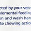 C.E.T. HEXtra Dental Chews for Dogs, 26-50 lbs