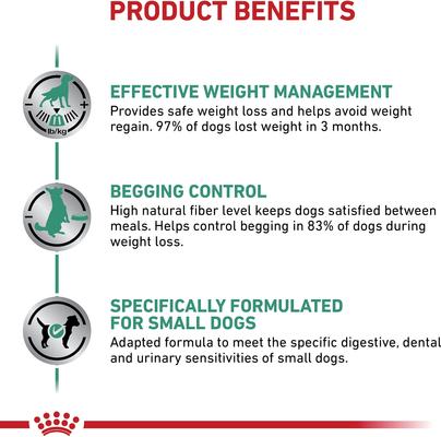 Adult Satiety Support Weight Management Small Breed Dry Dog Food, 6.6-lb bag