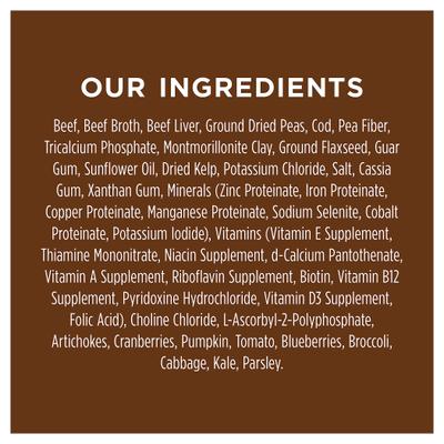 Original Small Breed Grain-Free Real Beef Recipe Wet Dog Food, 5.5-oz can, case of 12