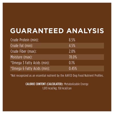 Original Small Breed Grain-Free Real Beef Recipe Wet Dog Food, 5.5-oz can, case of 12