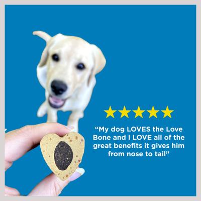 Love Bone Chicken Flavored Chew Dog Treats, 6 count