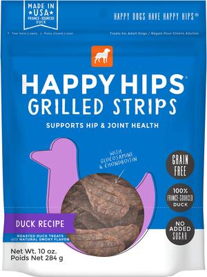 Grilled Strips Duck Recipe Grain-Free Dog Treats, 10-oz bag