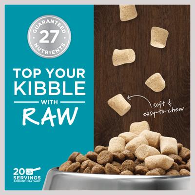 Boost Mixers Multivitamin Grain-Free Freeze-Dried Raw Adult Dog Food Topper, 5.5-oz bag