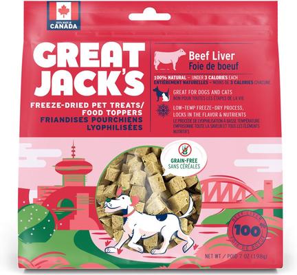 Freeze-Dried Turkey Dog Treats, 7-oz bag