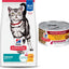 Bundle: Hill's Science Diet Adult Indoor Chicken Recipe Dry Cat Food, 15.5-lb bag + Hill's Science Diet Adult Healthy Cuisine Roasted Chicken & Rice Medley Canned Cat Food, 2.8-oz, case of 26