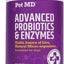 PB6 Probiotics & Enzymes Dog Supplement, 60 count