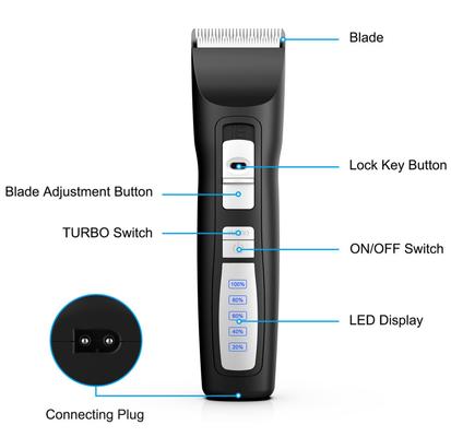 Energy Saving Dog & Cat Hair Grooming Clippers