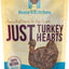 Just Turkey Hearts Freeze-Dried Dog & Cat Treats, 3-oz bag