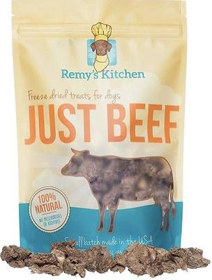 Just Beef Flavor Freeze-Dried Dog Treats, 3-oz bag