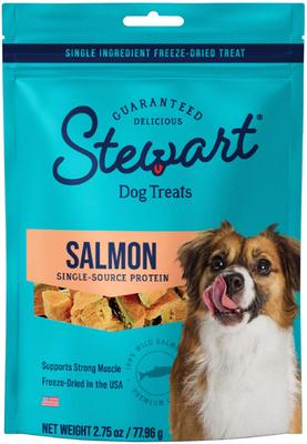 Bundle: Stewart Wild Salmon, 9.5-oz tub + Wild Salmon Freeze-Dried Dog Treats, 2.75-oz pouch