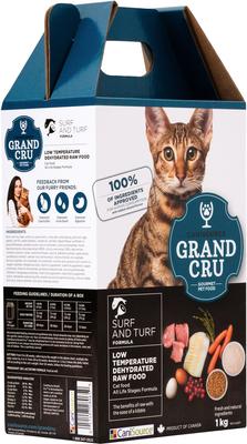 Comida deshidratada para gatos Grand Cru Surf & Turf, bolsa de 6.61 lb