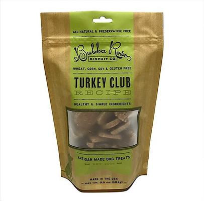 Turkey Club Dog Treats, 6.5-oz bag