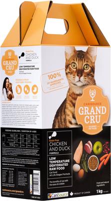 Grand Cru Grain-Free Chicken & Duck Dehydrated Cat Food, 6.61-lb bag