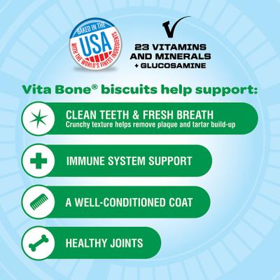 Crunchy Biscuit Small Dog Treats, 24-oz box