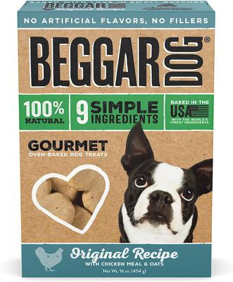 Gobbled Up Turkey Meal & Brown Rice Crunchy Dog Treats, 16-oz box