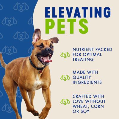 Galletas crujientes de manzana y canela sin trigo para perros, bolsa de 355 g