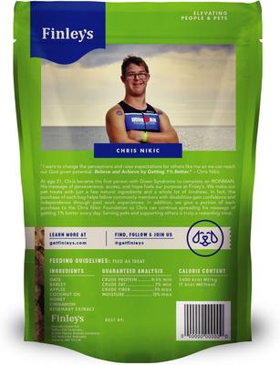 Galletas crujientes de manzana y canela sin trigo para perros, bolsa de 355 g