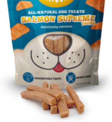 Salmon Supreme Recipe Dog Treats, 3-oz bag