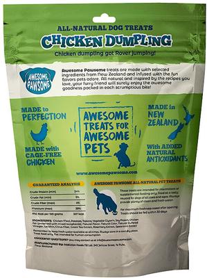 Chicken Dumpling Dog Treats, 3-oz bag