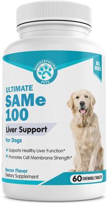 SAMe 100 Liver Support for Dogs, 60 count