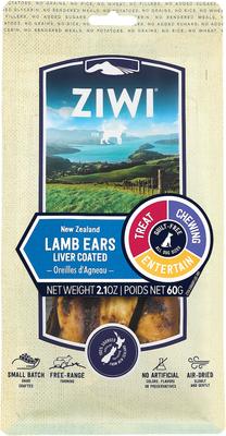 Air-Dried Lamb Green Tripe Dog Chews, 2.8-oz bag