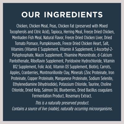 Bundle: Instinct Raw Boost Recipe with Real Chicken & Freeze-Dried Raw Pieces Dry Food + Freeze-Dried Raw Boost Mixers Gut Health Recipe Dog Food Topper