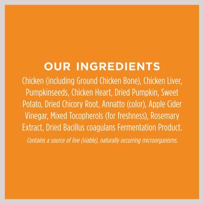 Bundle: Instinct Raw Boost Recipe with Real Chicken & Freeze-Dried Raw Pieces Dry Food + Freeze-Dried Raw Boost Mixers Gut Health Recipe Dog Food Topper