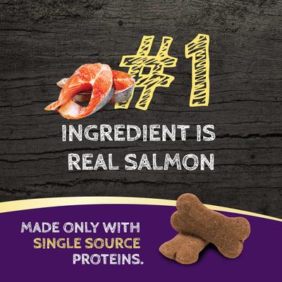 Salmon Formula Ziggy Bars Biscuit Dog Treats, 12-oz bag