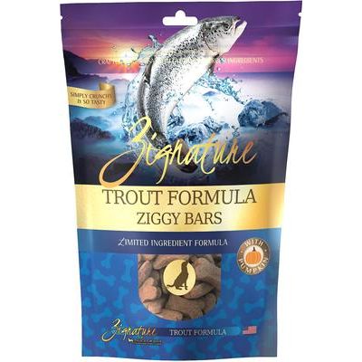 Premios de galleta para perros Ziggy Bars de fórmula esencial, bolsa de 355 g
