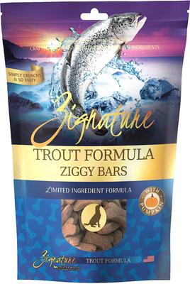 Pork Formula Ziggy Bars Biscuit Dog Treats, 12-oz bag