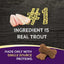 Trout Formula Ziggy Bars Biscuit Treats para perros, bolsa de 355 g
