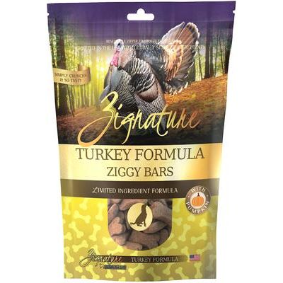 Premios de galleta para perros Ziggy Bars de fórmula esencial, bolsa de 355 g