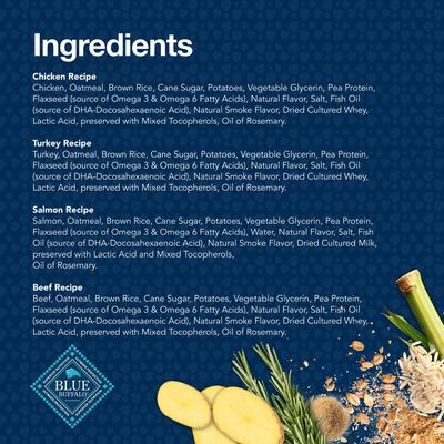 Blue Bits Soft-Moist Variety Pack Training Dog Treats, 4-oz bag, 4 count