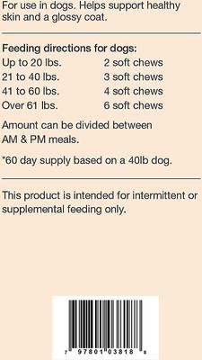 Bundle: NaturVet Advanced Probiotics & Enzymes Plus Vet Strength PB6 Probiotic Soft Chews Dog Supplement, 120 count + NaturVet Omega Gold Plus Salmon Oil Soft Chews for Dogs, 180 count