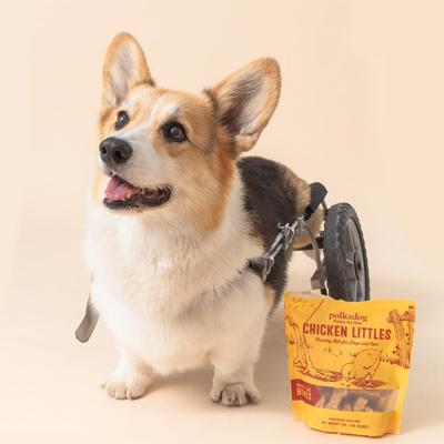 Chicken Littles Bone Shaped Dehydrated Dog & Cat Treats, 7-oz bag