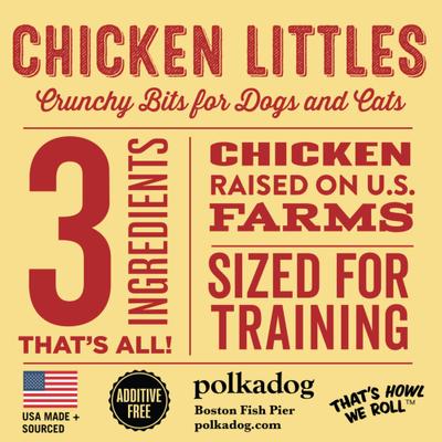 Sfizis Chicken Little Recipe - Golosinas deshidratadas para perros, tubo de 2 oz