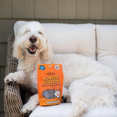 Wonder Nuggets Peanut Butter Flavor Soft & Chewy Dog Treats, 10-oz bag
