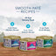 Wilderness Pate Variety Pack Duck, Chicken & Salmon Grain-Free Cat Canned Food, 3-oz, case of 12