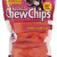 Chips masticables de piel de res, premios para perros con sabores variados, bolsa de 16 oz
