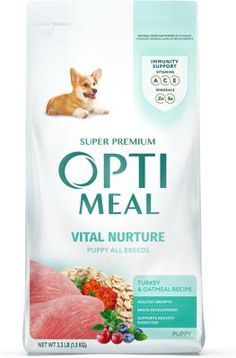 Puppy Vital Nurture Turkey & Oatmeal Recipe Dry Dog Food, 3.3-lb bag