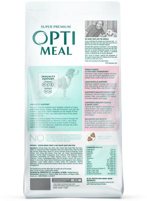 Nutrient Balance Turkey & Rice Recipe Medium Breed Dry Dog Food, 3.3-lb bag