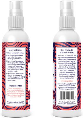 Pet Odor Eliminator Spray, 8-fl oz bottle