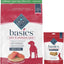 Paquete: Blue Buffalo Basics Skin & Stomach Care Grain-Free Formula Salmon & Potato Recipe Adult Dry Food + Biscuits Salmon & Potato Dog Treats