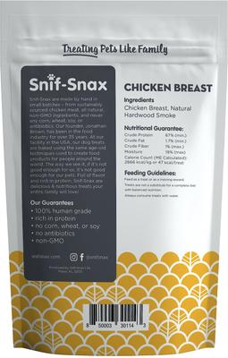 Smoked Chicken Breast Dog Treats, 4-oz bag