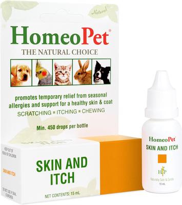 Skin & Itch Dog, Cat, Bird & Small Animal Supplement, 450 drops