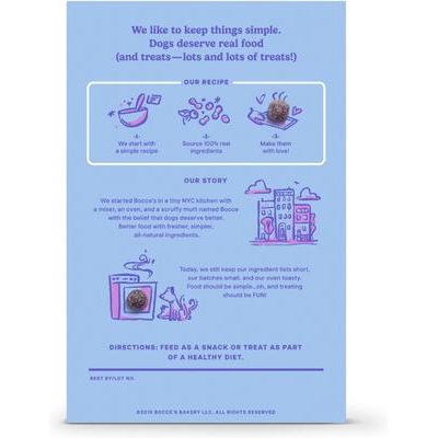 Galletas para perros Crispies con mantequilla de maní y arándanos, caja de 10 oz