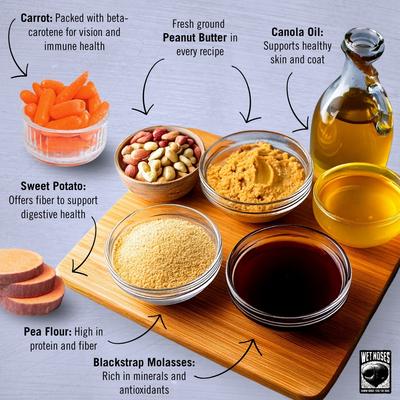 Grain-Free Carrot & Sweet Potato Flavor Dog Treats, 14-oz box