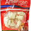 Golosinas masticables para perros con sabor natural, huesos anudados de piel de res americana de 4 a 5 pulgadas, 15 unidades