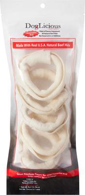 DogLicious 3" Donut Rings Dog Treats, 5 count